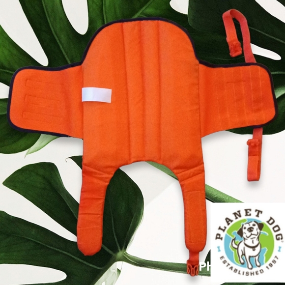 NEW Furry 4 Legged Friend Life Jacket Clown Fish Protect Pet M Up to 55lbs - Picture 7 of 10